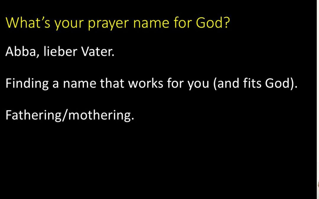 Prayer – as natural as breathing.